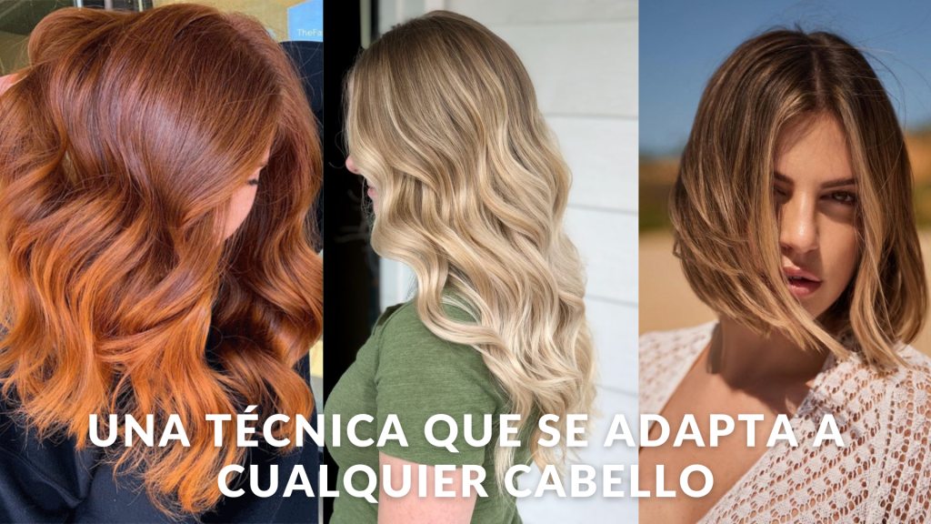 balayage Chamartín castaño luminoso