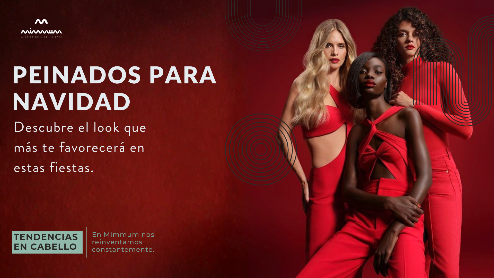 peinados para Navidad para eventos en peluquería en Madrid